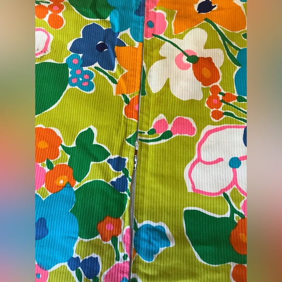 1970’s Floral Cloth Garment Bag, Vintage, hippy, retro - Picture 4 of 7